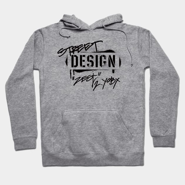 Street Design Hoodie by JP